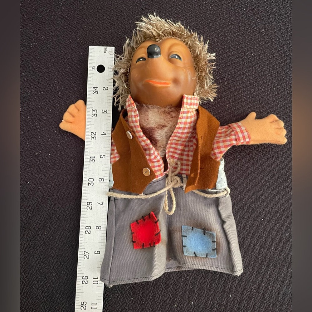 VTG Steiff Mecki Hedgehog hand puppet - Picture 9 of 10
